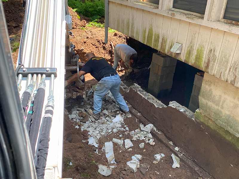 Crawl Space Encapsulation