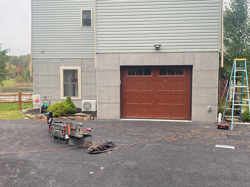 Garage construction