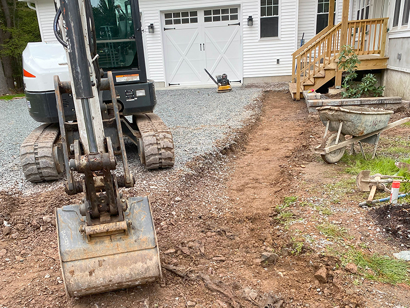 Tree Stump Removal and Regrading